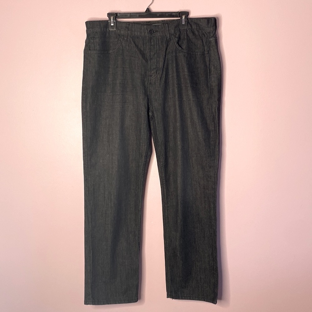 RUDE - Hot topic brand menβs 38 x 30 slim straight leg Button Fly, NWOT - Picture 1 of 5